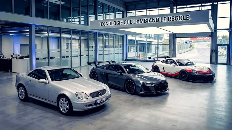 Audi Nuvolari, Mercedes SLK R170 and Porsche 911 GT4 R: T... - Foto 4