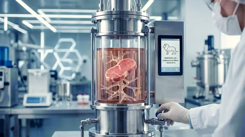 Lion Meat Grown in a Lab: Primeval Foods Is Rewriting the Rules of Luxury Cultured Meat