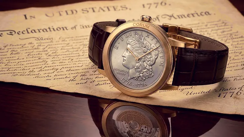 Corum Heritage Coin: The Watch Marking America's 250th Anniversary