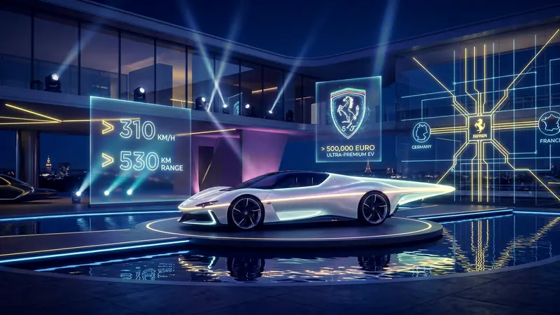 Ferrari Luce Electric: Supercar Performance, but American Web Compares It to a Nissan Leaf