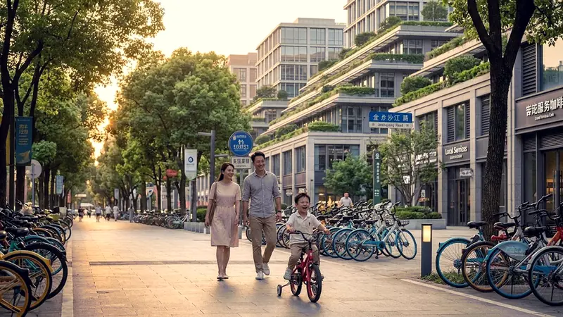 Foster + Partners in Shanghai: The Bioclimatic Masterplan Redesigning Changfeng District