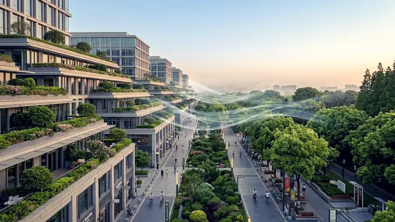 Foster + Partners in Shanghai: The Bioclimatic Masterplan... - Foto 2