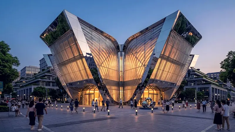 Foster + Partners in Shanghai: The Bioclimatic Masterplan... - Foto 3