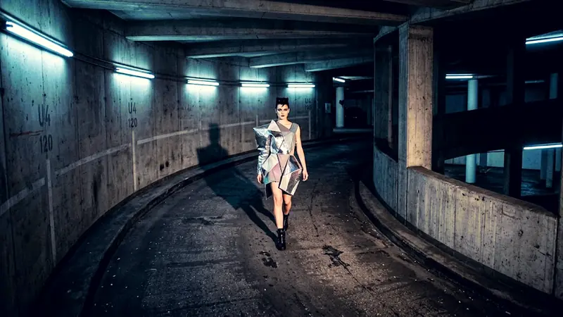 Underground Garage in Stuttgart: Design Students Transform Concrete into a Catwalk