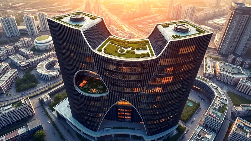 IHM Innovation Center: Henn's X-Shaped Plan in Guangzhou
