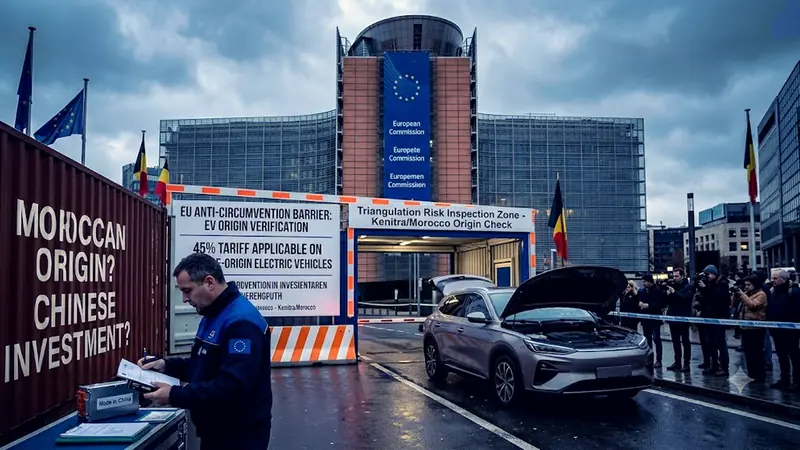 Morocco, China and Electric Cars: Brussels Sounds the Tariff Alarm