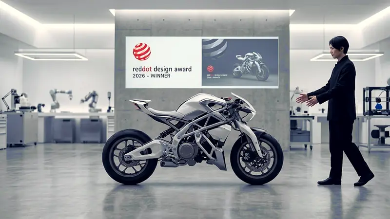 8-Cylinder 2-Stroke Motorcycle, AI on Two Wheels and Moto... - Foto 4
