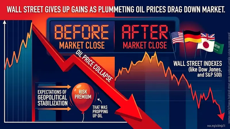 Wall Street Erases Gains: Oil Plunges and SpaceX Makes Hi... - Foto 3